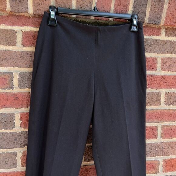 $11SALE!!! GUNEX Brunello Cuccinelli Everyday Casual Black Pants Size 4 - Picture 2 of 6